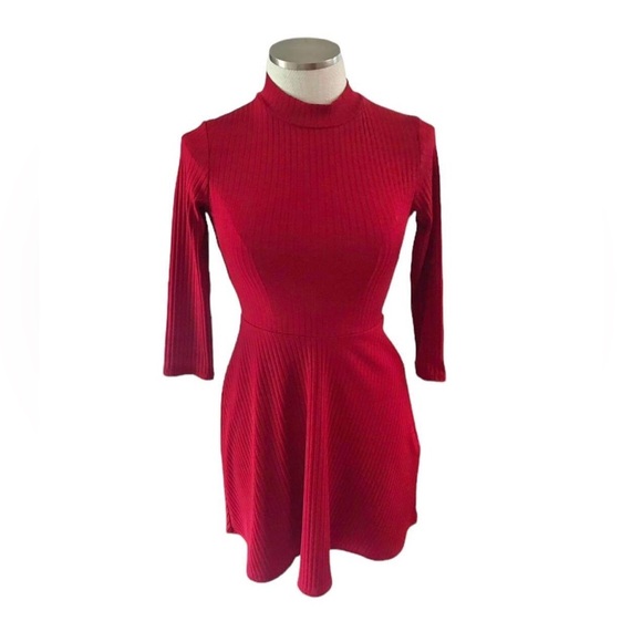 Forever 21 Pullover Ribbed Stretchy Dress Size Small - Picture 1 of 3